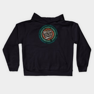 Major Lazer // Retro Circle Crack Vintage Kids Hoodie